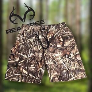 Realtree Advantage Max-4 HD Men's Sz 40 Board Shorts 100% Polyester